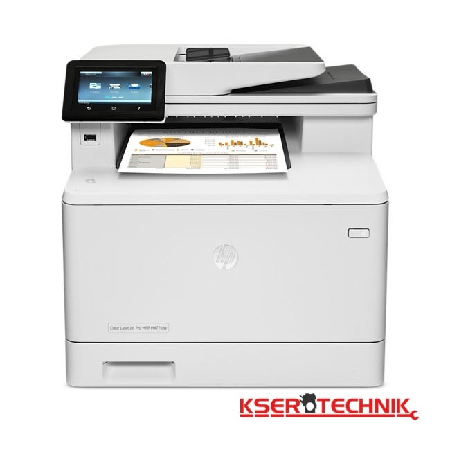 Urządzenie wielofunkcyjne Drukarka Ksero Skaner HP Color LaserJet Pro M477fdw DADF